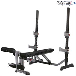 Скамья силовая со стойками Body Craft F609 - фото 19000