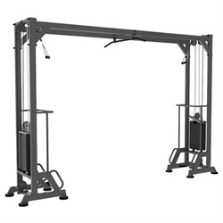 ТРБ2500-2К-80 ТРЕНАЖЕР БЛОЧНЫЙ РЕАБИЛИТАЦИОННЫЙ КРОССОВЕР (АНАЛОГ МТБ) СТЕКИ ПО 80 КГ ВЫСОТА 2500 ММ - фото 21133