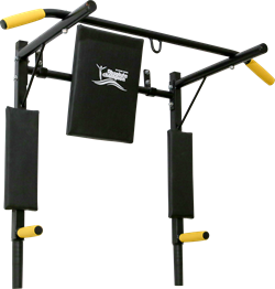 Турник-Брусья "Прогресс" черный с черными ручками - фото 23746