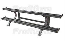 Стеллаж для профессиональных гантелей (на 8 пар) - фото 27210