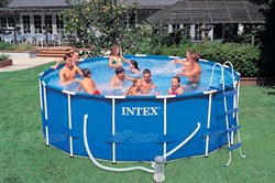 Бассейн Intex арт.28240 Metal Frame 457х84см - фото 29544