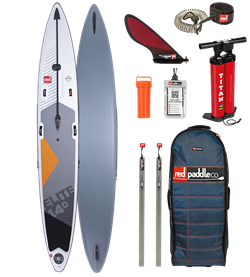 Доска SUP надувная RED PADDLE 2020 14'0"x27" ELITE RSS FFC - фото 31620