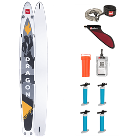 Доска SUP надувная RED PADDLE 2020 22'0" DRAGON MSL - фото 31696
