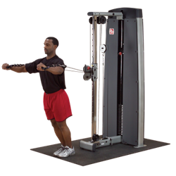 Многофункциональный вертикальный тросовый тренажер  Body-Solid DPCC-SF-140 - фото 32855