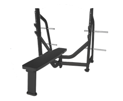 Горизонтальная скамья для жима SVENSSON INDUSTRIAL E7043 Matte Black - фото 33381