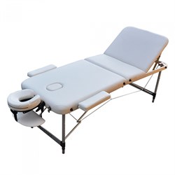 Массажный стол ZENET ZET-1049/L белый - фото 33801