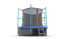 EVO JUMP Internal 8ft Blue + Lower net Батут с внутренней сеткой и лестницей диаметр 8ft синий + нижняя сеть - фото 34476