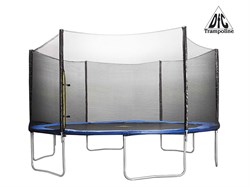 БАТУТ DFC TRAMPOLINE FITNESS С СЕТКОЙ 14FT-TR-E - фото 34557