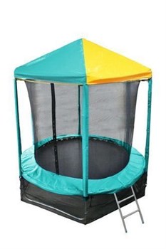 Батут OPTIFIT 14FT с крышей - фото 34617