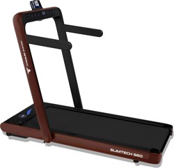 Беговая дорожка Titanium Masters Slimtech S60 COFFEE, коричневая - фото 40850
