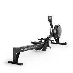 Гребной тренажер UNIX Fit Air водушно-магнитный / Magnetic Rower-X черный - фото 52541