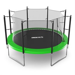 Батут UNIX Line Simple 12 ft Green (inside) - фото 56177