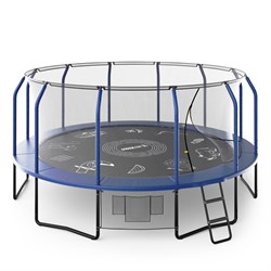 Батут UNIX Line SUPREME GAME 16 ft (Blue) - фото 56521