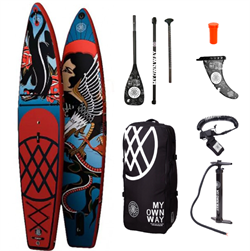 Надувная SUP доска ANOMY Dennis Suares 12.6 x 30 x 6 - фото 57477