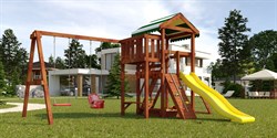 Детская площадка Савушка Мастер 2 (Махагон) 4 сезона - фото 58212