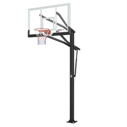 Баскетбольная стойка стационарная UNIX Line B-Stand-TG PRO 72x42 R45 H230-305 см - фото 62107