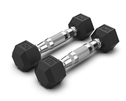 Гантель неразборная гексагональная VF-H010 (1 кг) - фото 63133