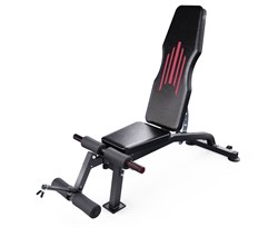 Скамья для жима DFC Sperax со сгибателем  разгибателем для ног - фото 66384