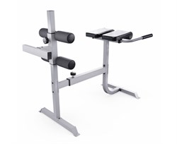 Гиперэкстензия  римский стул DFC CAP, серебряный - фото 66512