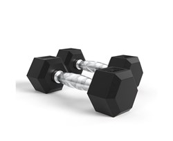 Гантели DFC Гексагональные, 2 шт. по 3 кг - фото 67403