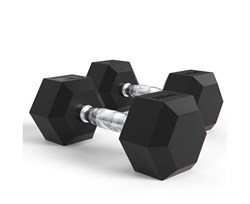 Гантели DFC Гексагональные, 2 шт. по 30 кг - фото 67470