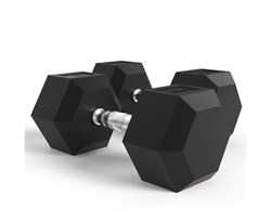 Гантели DFC Гексагональные, 2 шт. по 40 кг - фото 67485