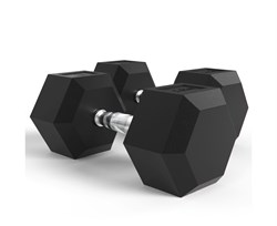 Гантели DFC Гексагональные, 2 шт. по 42.5 кг - фото 67490