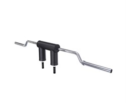 Гриф Хэтфилда для приседаний DFC 230 см, диаметр 50 мм, до 681 кг - фото 67606