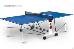 Стол теннисный Start Line Compact LX Синий - фото 77304