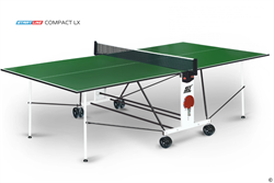 Стол теннисный Start Line Compact LX Зелёный - фото 77307