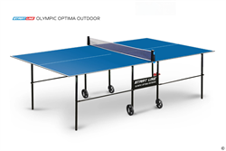 Стол теннисный Start Line Olympic Optima Всепогодный Синий - фото 77316