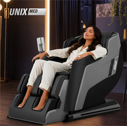 Массажное кресло UNIX Afelia Black - фото 77747