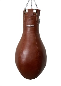 Мешок боксерский набивной Кегля TOTALBOX кожа - фото 84974