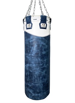 Мешок боксерский водоналивной SEA AQUABOX кожа 40*120-80 SEA сине/бел - фото 85359