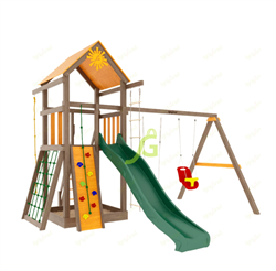 Детская площадка IgraGrad Панда Фани Gride - фото 85601