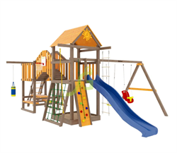 Детская площадка IgraGrad Панда Фани Мостик - фото 85654