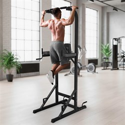 Турник-пресс-брусья UNIX Fit силовая стойка / Power Tower 120 - фото 87665
