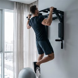 Турник настенный 3 в 1 UNIX Fit для подтягиваний / Pull up 200 - фото 87695