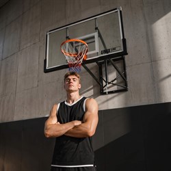 Баскетбольный щит регулируемый UNIX Line B-Backboard-PC 50"x32" (140 х 80 см) R45 - фото 93463