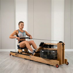 Гребной тренажер UNIX Fit светлое дерево / Wood Rower Light - фото 93839