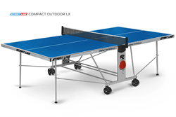 Стол теннисный Start Line Compact-2 LX Всепогодный Синий NEW - фото 94845