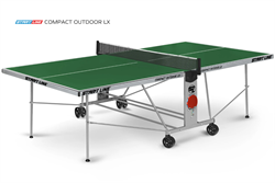 Стол теннисный Start Line Compact-2 LX Всепогодный 6 Зеленый - фото 94893