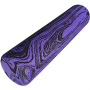 A25582 Ролик для  йоги и пилатеса 60x15cm (ЭВА) (фиолетовый гранит)