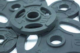 Диск чугунный с хватом RECORD 10кг 51мм