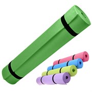 HKEM1205-03-GREEN Коврик для йоги 173х61х0,3 см (зеленый)