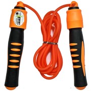 R18146 Скакалка 2,8 м. ПП/Резина (оранжевая)