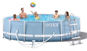 Каркасный круглый бассейн Intex 26736, 457х122 см