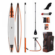 Надувная SUP доска Shark 14'x25” Race