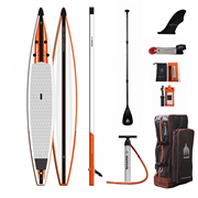 Надувная SUP доска Shark 14'x27” Race