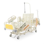 Кровать реанимационная электрическая Med-Mos DB-3 (5 функций) (МЕ-4019Н-00) с выдвижным ложементом и ростоматом CPR+аккумулятор с ростоматом